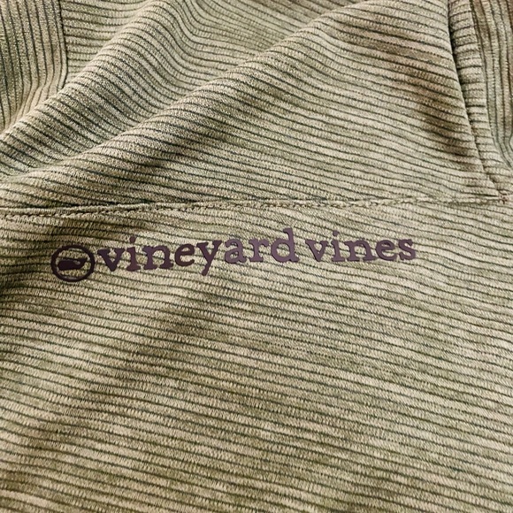 Vineyard Vines Green Quarter-Zip Sweatshirt - Picture 3 of 5